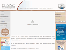 Tablet Screenshot of claimscro.com